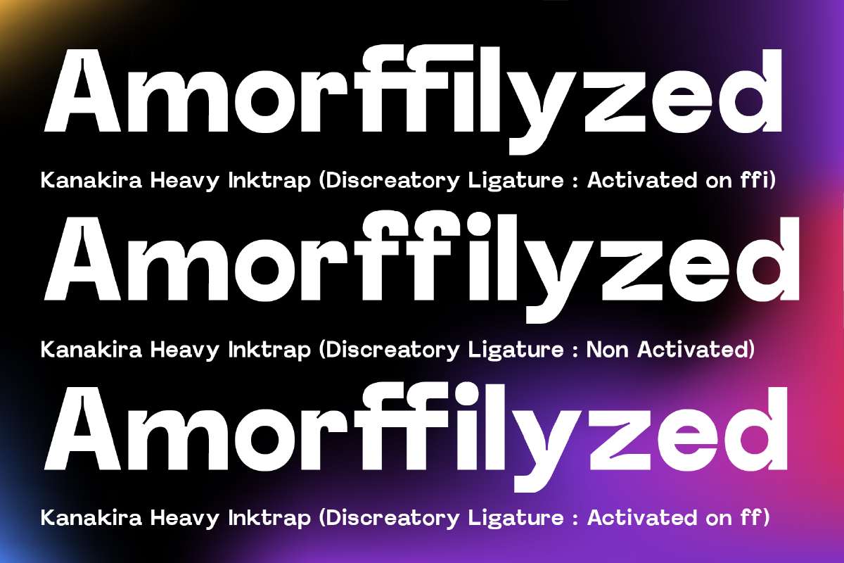 Kanakira Sans Typeface, a Sans Serif Font by Jetsmax® Studio (Photo 5 of 10)