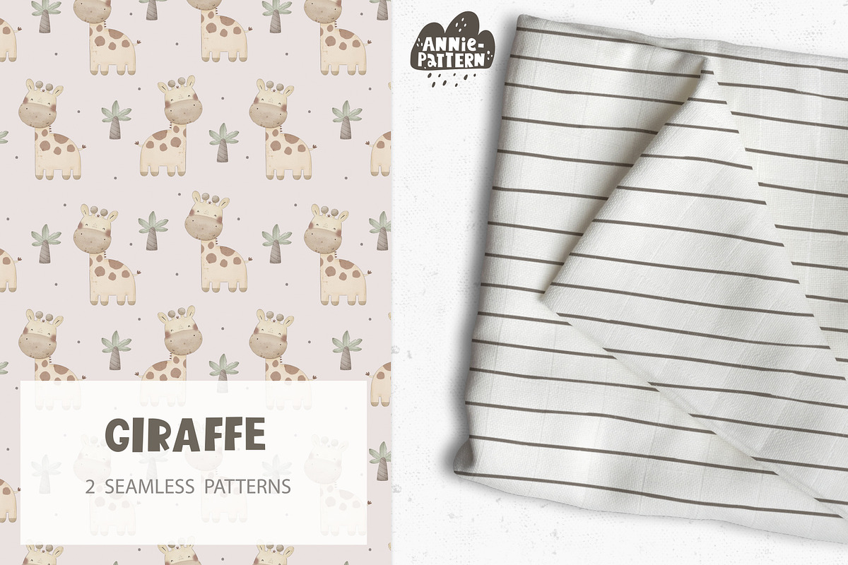 Giraffe, a Pattern Graphic by AnnieArt (Photo 1 of 4)
