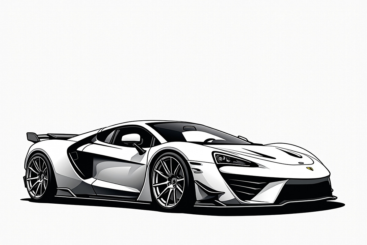 Luxury Car Clipart Vector Pack, an Illustration by BIPLOB EXPERT (Photo 7 of 9)