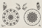 Boho Set: Dreamcatchers, a Decorative Illustration by Varvara Gorbash (Thumbnail 4 of 5)