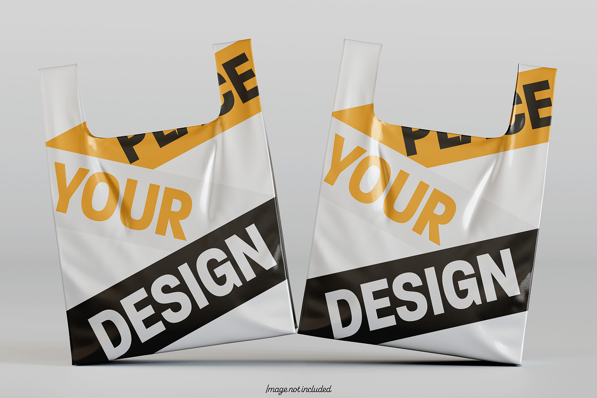 Plastic bag mockup bundles, a Packaging Mockup by Ambo Ampeng (Photo 9 of 19)