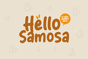 Hello Samosa, a Handwritten Font by khurasan (Thumbnail 1 of 4)