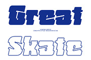 CS Matbold Rippled, a Sans Serif Font by Craft Supply Co. (Thumbnail 4 of 8)