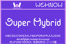 Super Hybrid font