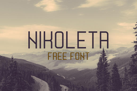 Nikoleta Free Font preview 8