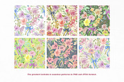 Mauve bouquet, a Pattern Graphic by emeraldthue (Thumbnail 6 of 6)