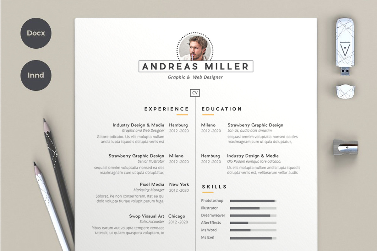 Best Resume, a Resume Template by sz81 (Photo 1 of 5)