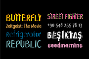 Perspective Sans, a Sans Serif Font by BULENT YUKSEL (Thumbnail 7 of 11)