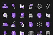 Crypto 3D icons, an Icon by Goicons (Thumbnail 6 of 7)