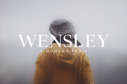 Wensley Modern Serif Font Family, a Serif Font by Creativetacos