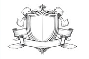 Hand-Drawn Heraldic Shield and Ribbo, a Graphic by Creativeshirt (Thumbnail 10 of 10)