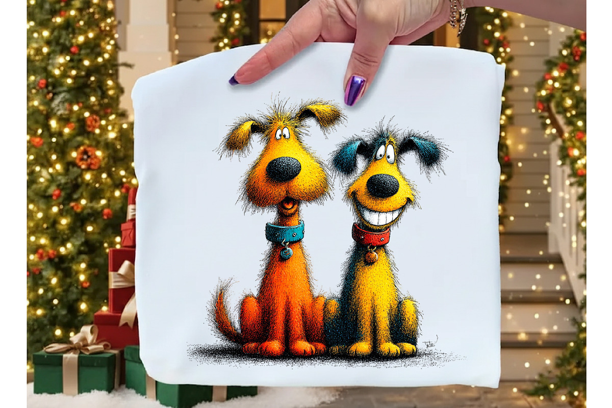 Best Dog Friend, Quirky Dog Clipart, an Illustration by Dream Creation (Photo 6 of 8)
