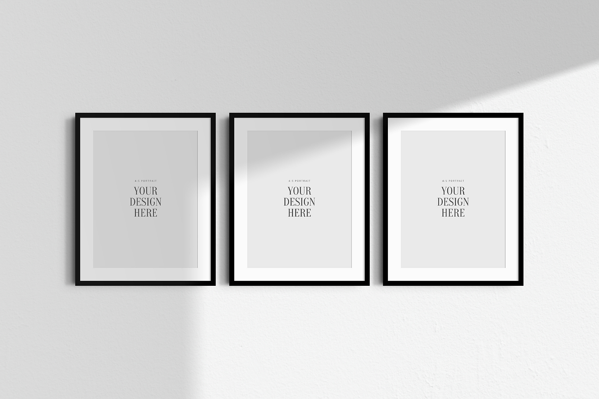 Frame Mockup BUNDLE 4:5 Portrait, a Product Mockup by DESIGN BY nube (Photo 13 of 15)