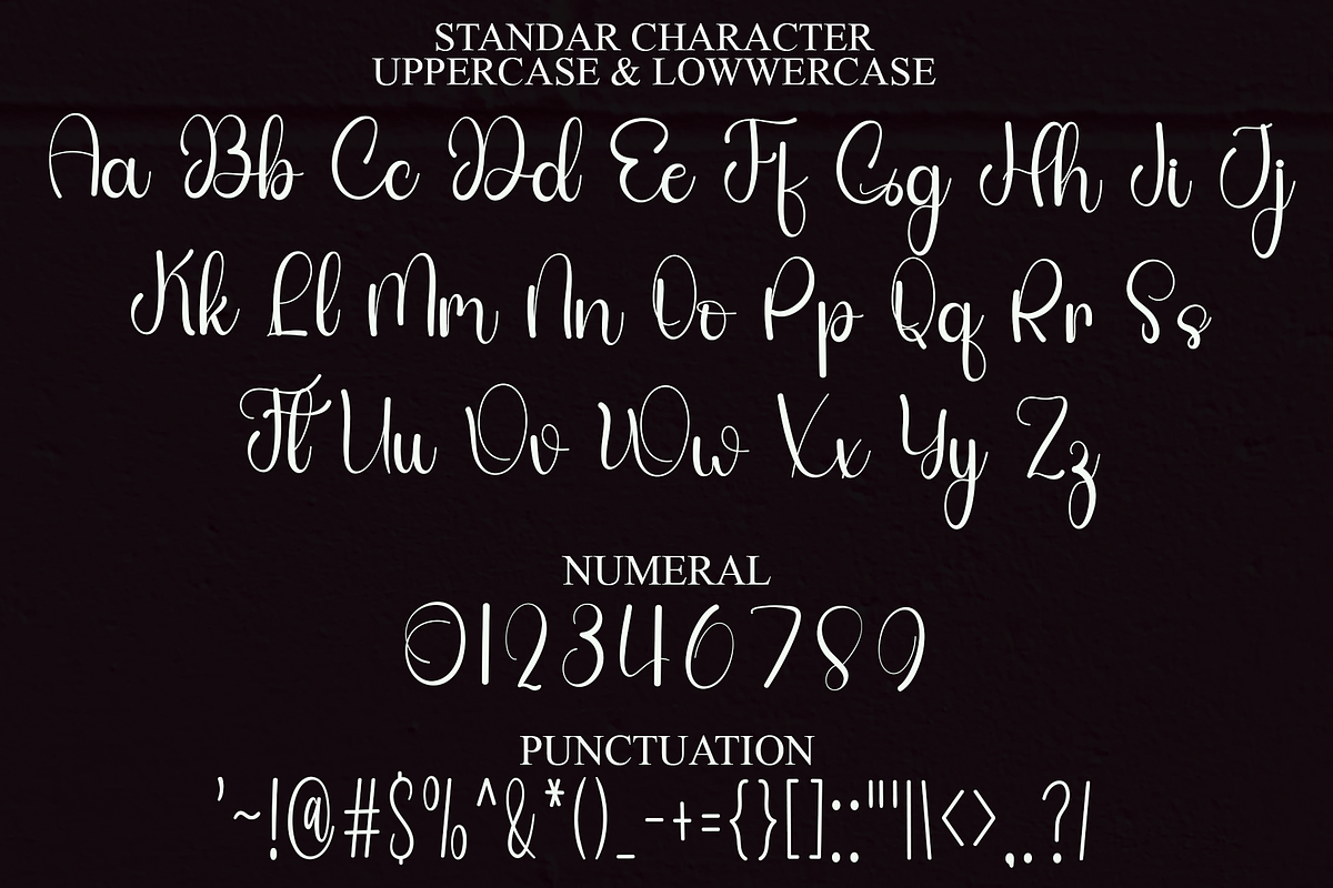 Winter Valentine, a Handwritten Font by FreshTypeINK (Photo 5 of 8)