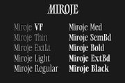 Miroje - Variable Typeface, a Serif Font by Issam Type (Thumbnail 13 of 15)