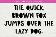 NEW! Fruit Cake Font, a Font by Sabrina Schleiger Design (Thumbnail 3 of 5)