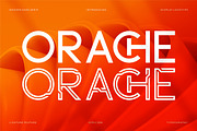 Orache || Modern Futuristic display, a Sans Serif Font by Ermedia Studio (Thumbnail 1 of 10)