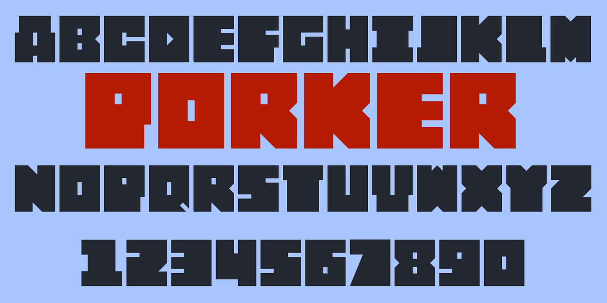 Porker, a Sans Serif Font by Ingrimayne Type (Photo 4 of 8)