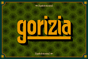 Gorizia font