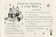 Lunar Eclipse Celestial Display Font, a Handwritten Font by AnMark (Thumbnail 6 of 13)
