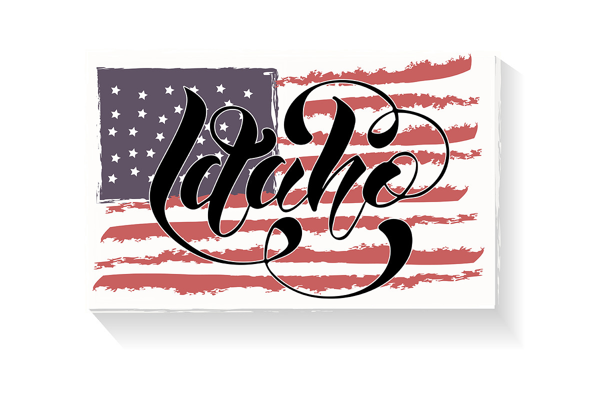 States Name of USA, an Illustration by Adalin (Photo 11 of 11)