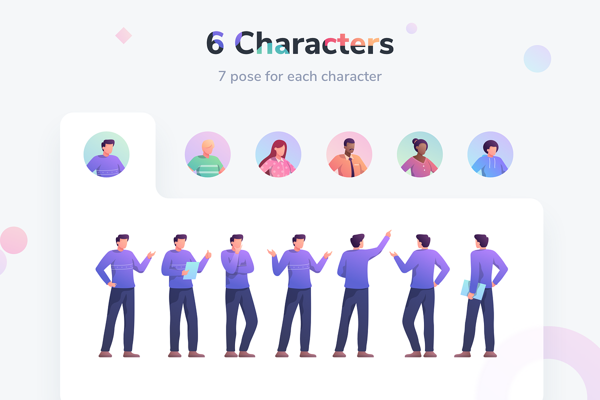 Modular Illustration Kit, an Empty State Illustration by ghanipradita (Photo 3 of 8)