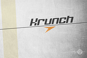 Krunch - Modular techno font, a Sans Serif Font by NimaType (Thumbnail 1 of 4)