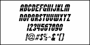 Divided Highway JNL, a Sans Serif Font by Jeff Levine Fonts (Thumbnail 5 of 5)
