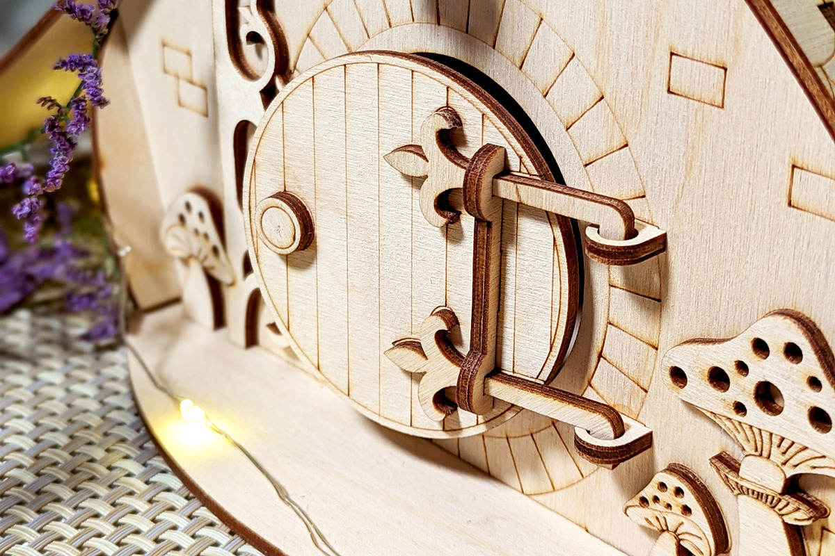 Fantasy dollhouse - Laser Cut File, an Object Graphic by VectorPainter (Photo 4 of 10)