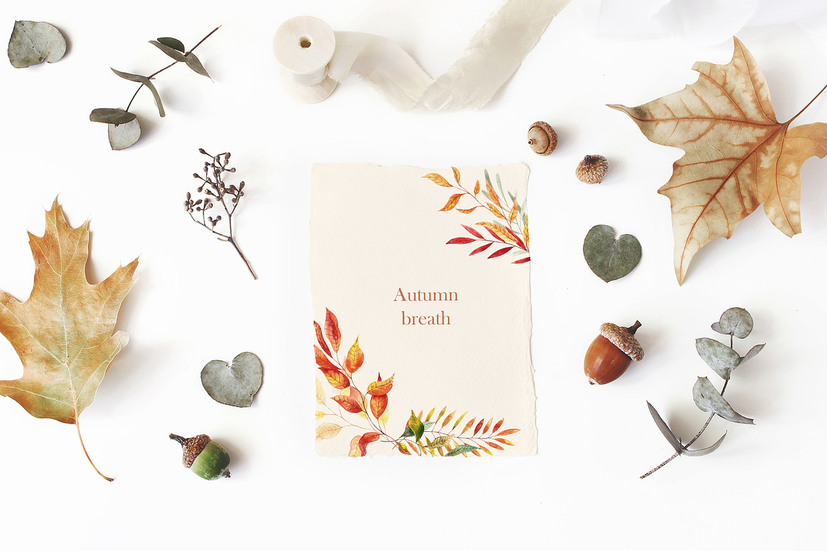 Autumn breath - watercolor, an Illustration by LeriaArt watercolor (Photo 4 of 8)