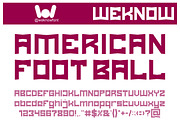 FAST TRACK FONT, a Sans Serif Font by weknow (Thumbnail 4 of 8)