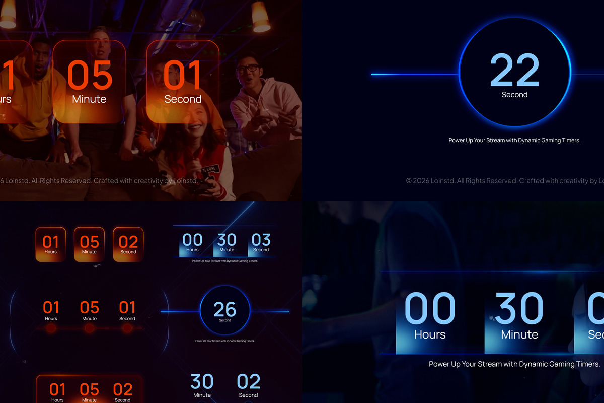 Gaming Countdown & Timer for Stream, a Social Media Template by Loin Studio (Photo 2 of 3)