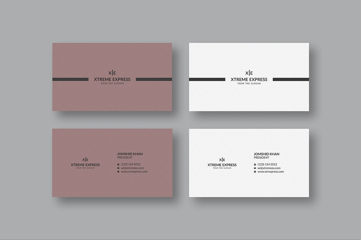 Black & White Business Card, a Business Card Template by Helal Shop (Photo 6 of 6)