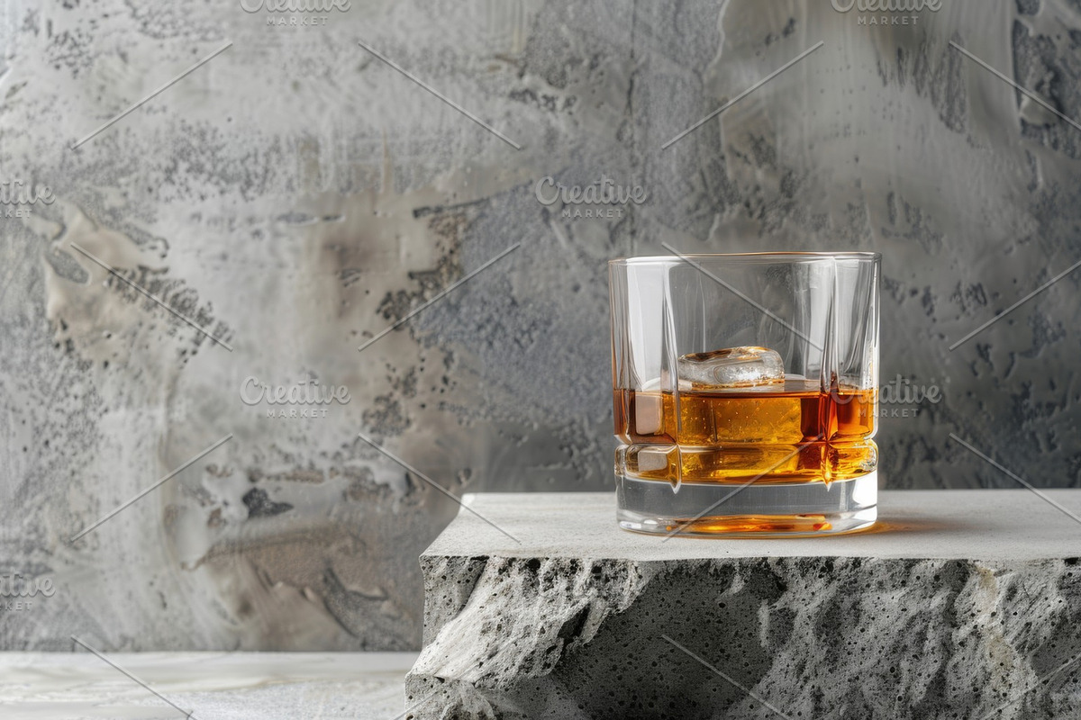 87 whiskey glasses, a Food & Drink Photo by Handmadefont (Photo 35 of 87)