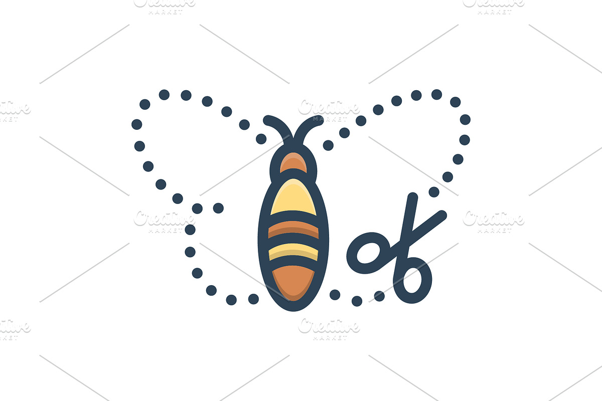 Cut out butterfly color icon, a Duotone Icon by Creative priyanka