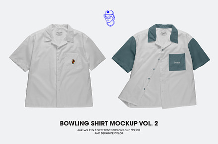 BOWLING SHIRT MOCKUP VOL. 2, a Shirt Mockup by made_by_nope