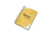 Spiral Notebook Mockup, a Books & Magazine Mockup by mockupbuys (Thumbnail 8 of 8)