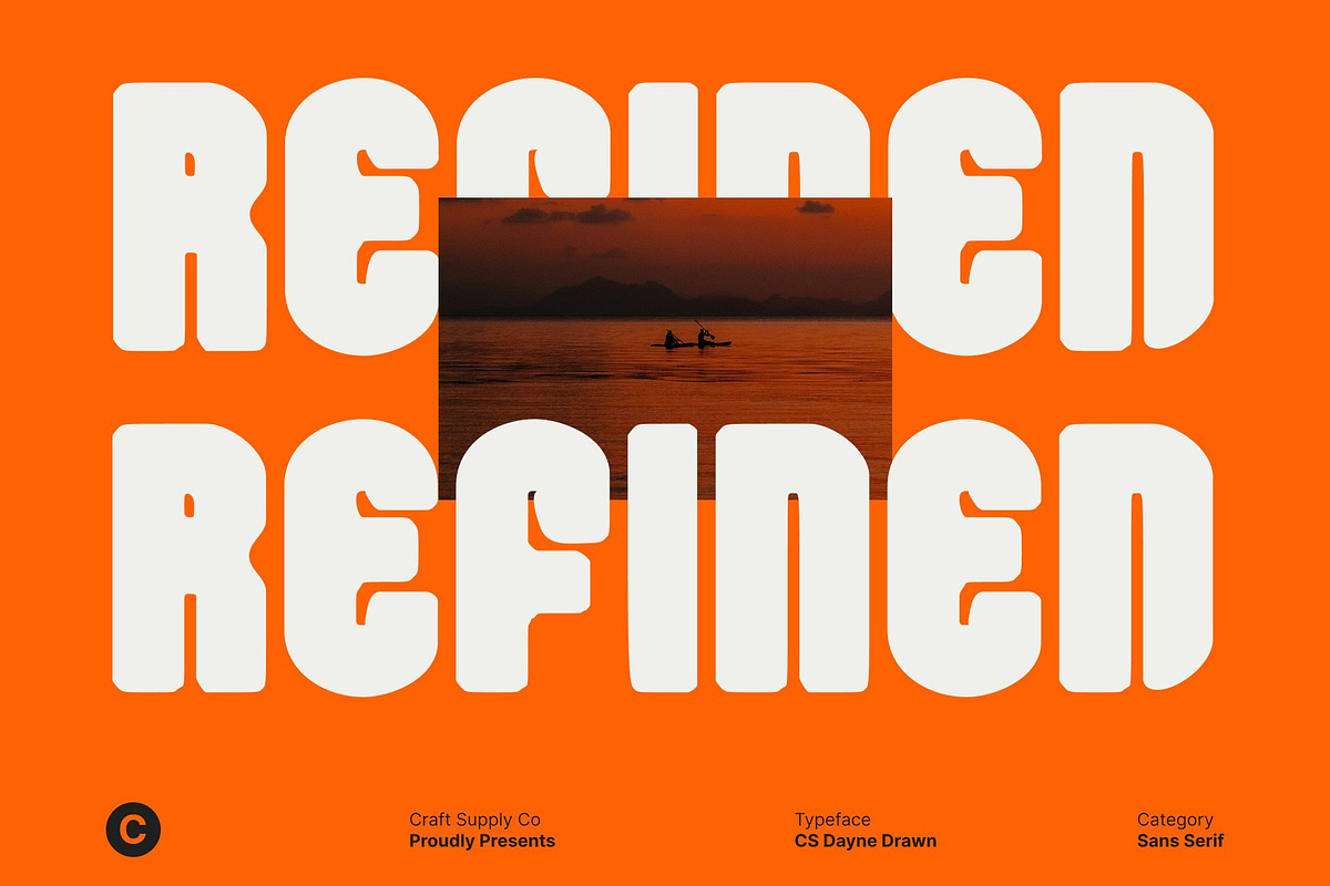 CS Dayne Drawn, a Sans Serif Font by Craft Supply Co. (Photo 7 of 8)