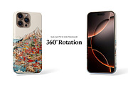 iPhone 16 Pro Case Animated Mockups, an iPhone Mockup by rebrandy (Thumbnail 3 of 17)