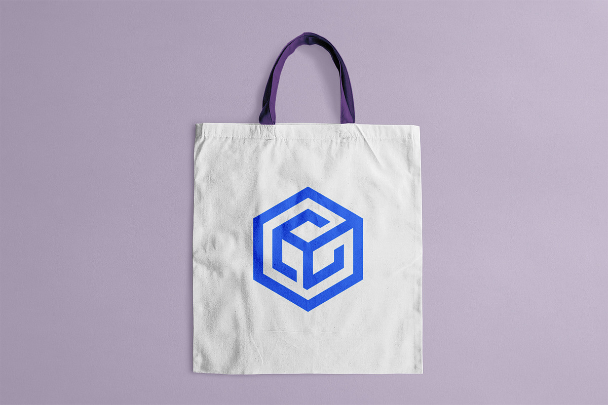 Geometric Hexagon Monogram Logo, a Branding & Logo Template by Vectorium Studio (Photo 9 of 9)