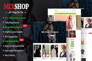 MixShop Multipurpose Theme