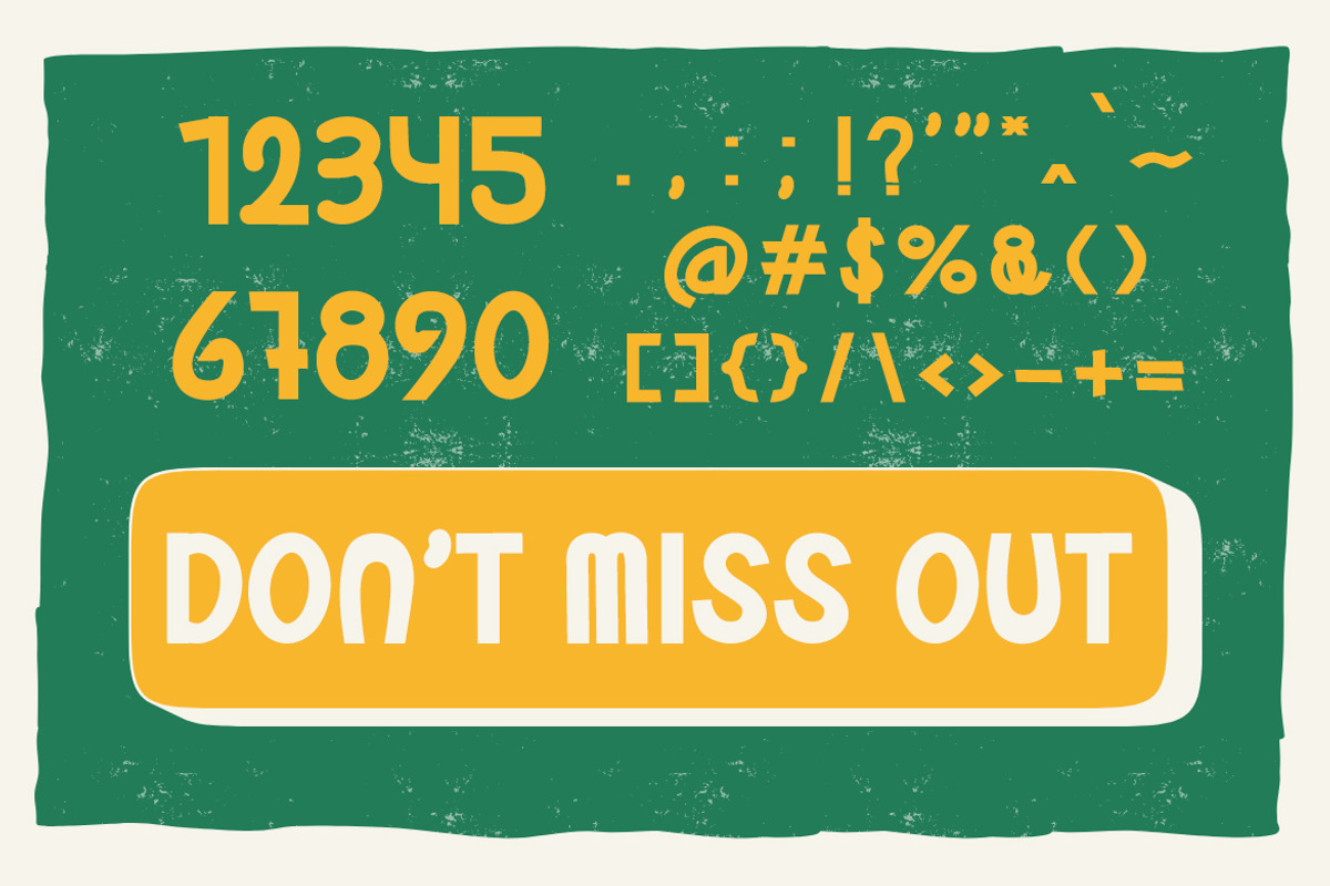 Coachelaz - Retro Font, a Sans Serif Font by Dhabee (Photo 5 of 12)