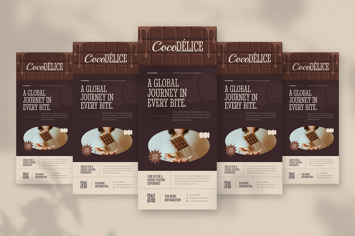 Journey Chocolate - Roll Up Banner, a Print Template by VUNIRA (Photo 3 of 3)