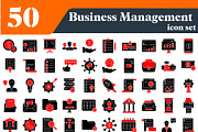 Business Management Icons Bundle, an Outline Icon by EllaMaiyaali (Thumbnail 1 of 2)