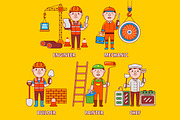 Man Worker Big Bundle Vector Art, an Object Graphic by MEDZ (Thumbnail 8 of 9)