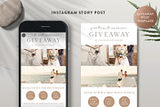 Photography Giveaway Template IS014, a Social Media Template by Bellenity Design (Thumbnail 3 of 3)
