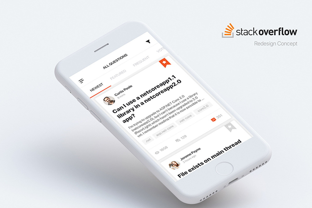 Social Mobile App UI Kit, an App Template by hoangpts (Photo 3 of 5)