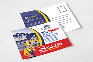 Roof Rejuvenation Service Postcard