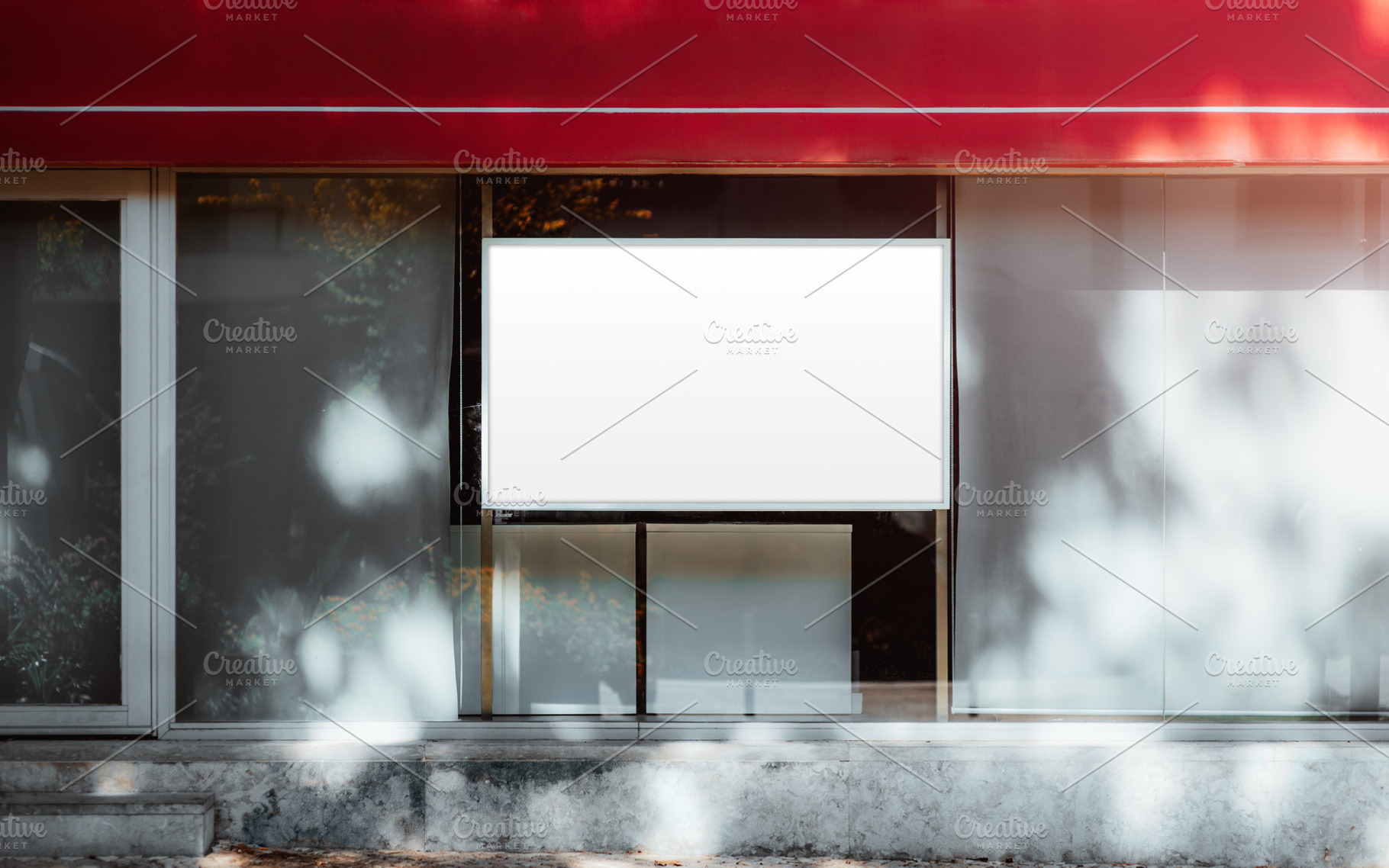 Storefront Poster Mockup, a Business Photo by SkyNext