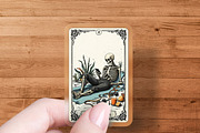 Funny Horror Tarot Cards PNG Bundle, a Decorative Illustration by Twisted Mountains (Thumbnail 7 of 10)